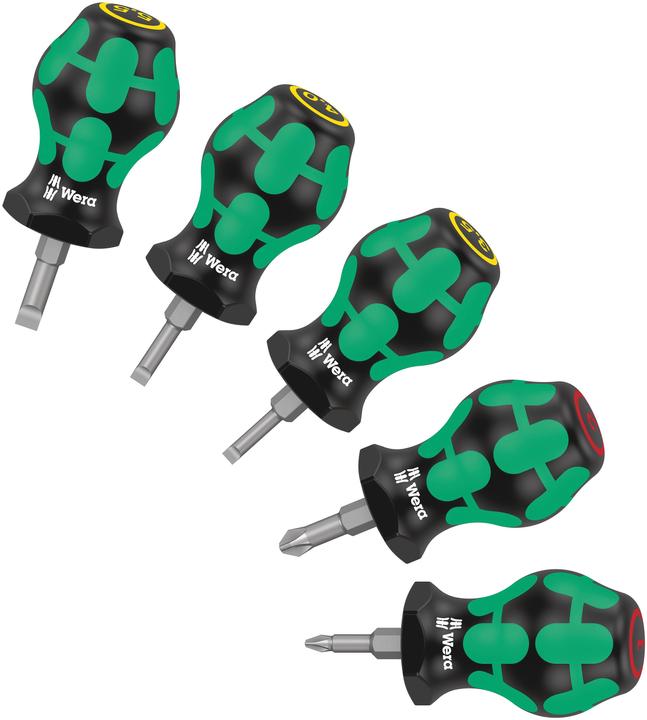 Produktbild Wera Stubby Set 1 (Kreuzschlitz, Schlitz)