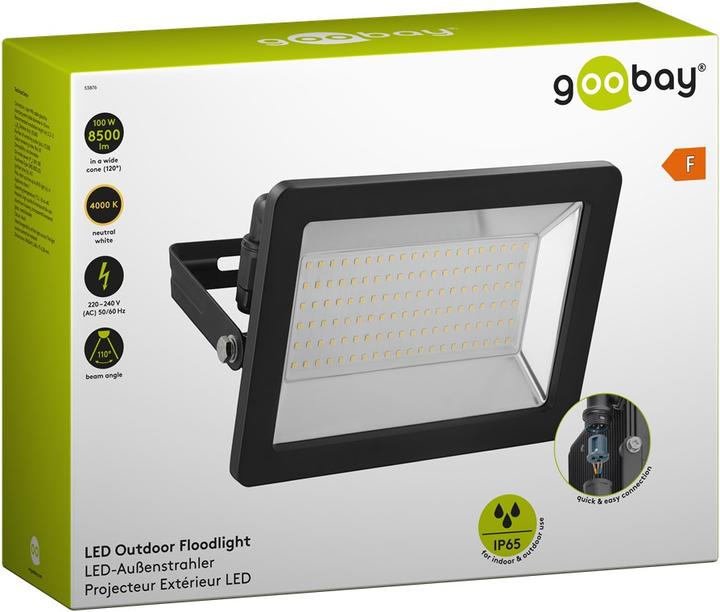 Produktbild Goobay Aussenstrahler (8500 lm, IP65)