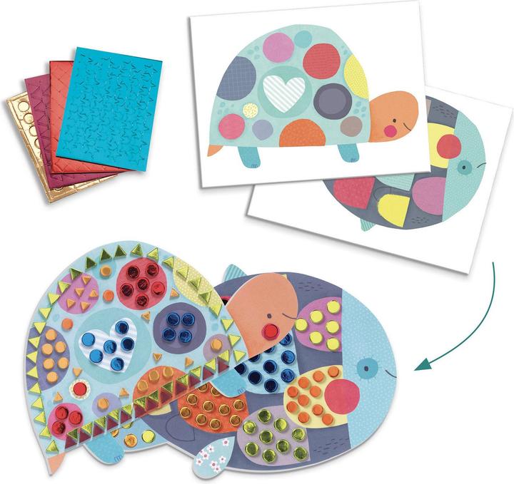 Produktbild Djeco Kreativset Tierhäuser