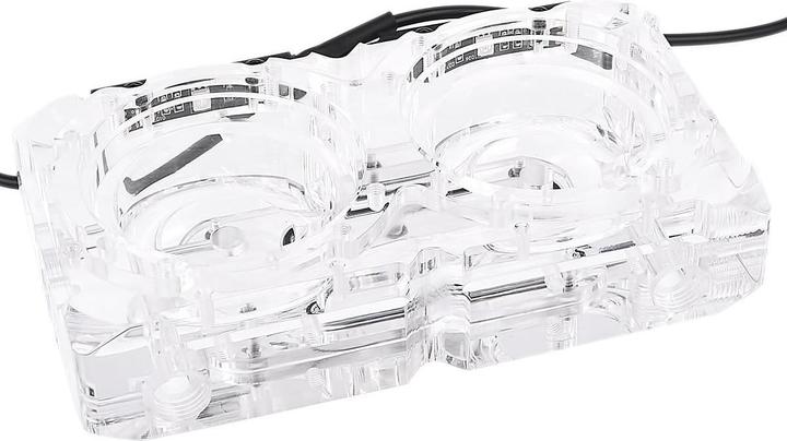 Actual product image Alphacool Ice Sheet D5 Dual Acrylic Attachment