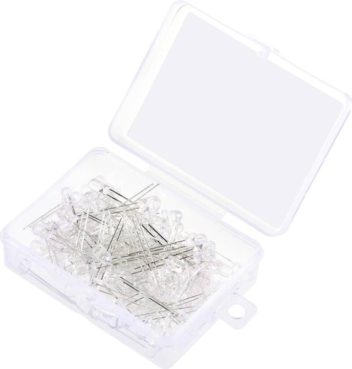 Tru Components LED câblée Blanc pur Rond Clair 19000 mcd 30 ° 20 mA 2.7 V, 3.