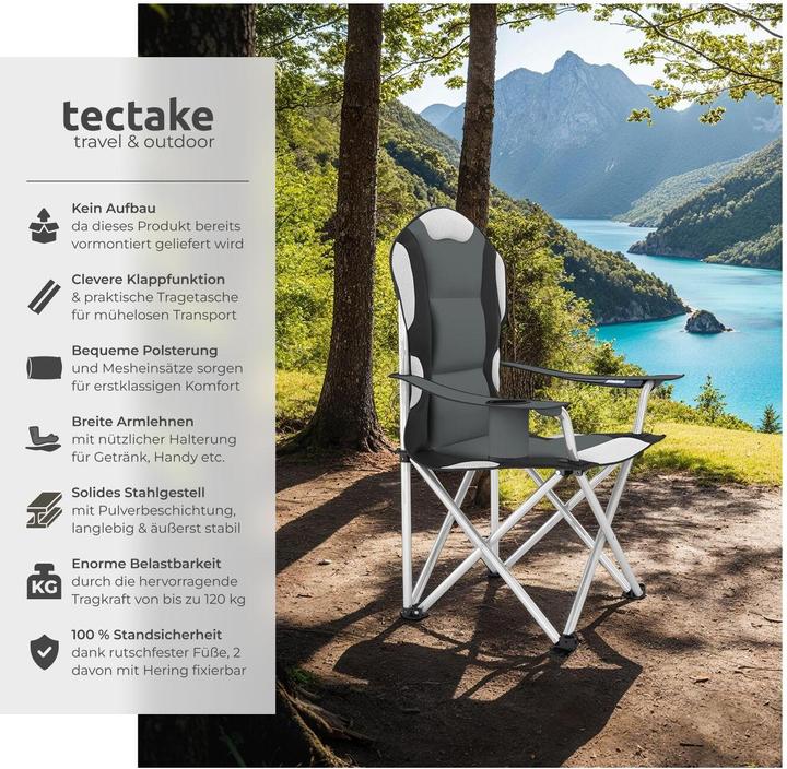 Image du produit tectake Chaises de Camping