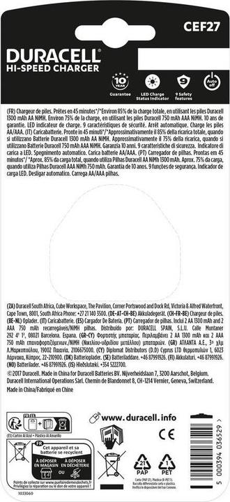 Actual product image Duracell Ion Speed 4000 (1 pcs., AA, AAA, Chargers without battery)