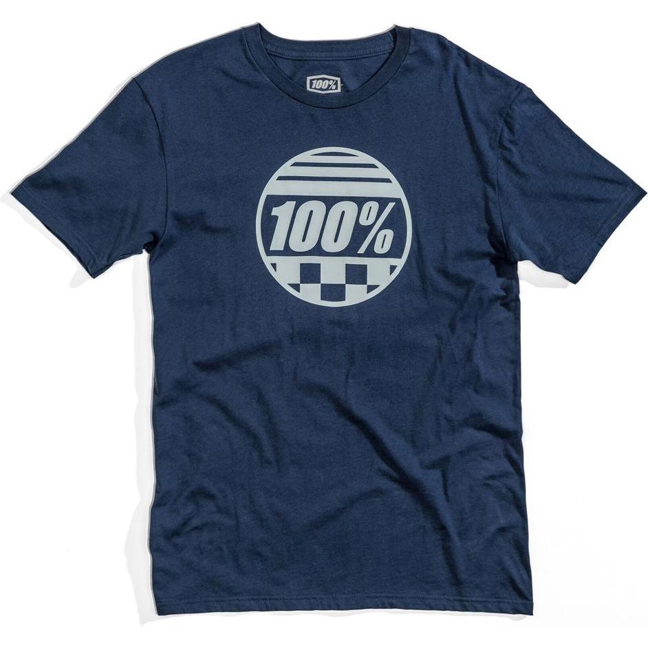 100%, Herren, Shirt, Sector Shirt, Blau, (L)