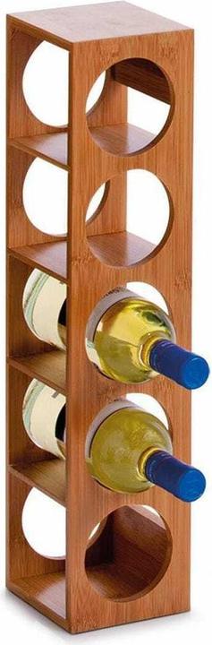 Immagine prodotto Zeller Present Portabottiglie per il vino (53 x 13,5 x 13 cm, 5 Fl.)