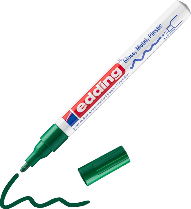 Produktbild Edding 751 Glanzlack-Marker (Grün, 1 mm, 1 x)