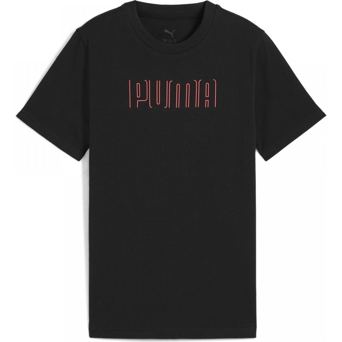 Puma, Jungen, Sportshirt, SPORT Graphic Tee G (164), Grün, 164