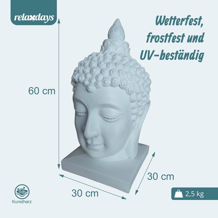 Produktbild Relaxdays Buddha-Kopf