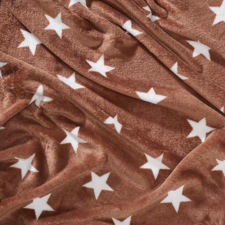 Produktbild VBS Fleece-Stoff "Sterne", 150 cm breit, Meterware