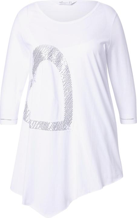 Produktbild Miamoda T-Shirt, A-Linie, Paillettenherz, Zipfelsaum (52)