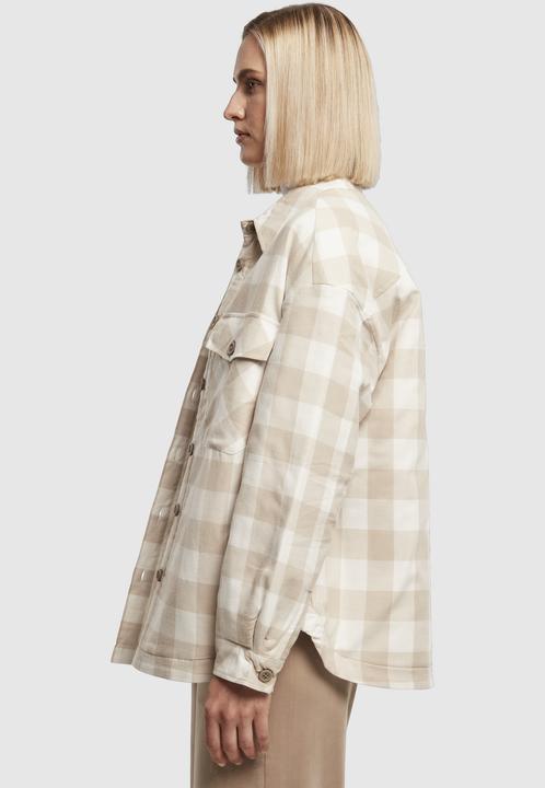 Produktbild Urban Classics Ladies Flanell Padded Overshirt (XL)