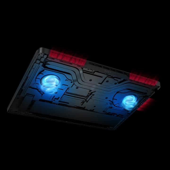 Actual product image HP OMEN Gaming Laptop 17,3" QHD IPS R7-8845HS 32GB/1TB RTX 4060 240Hz Windows 11 17-db0476ng (17.30", AMD Ryzen 7 8845HS, 32 GB, 1000 GB, DE)