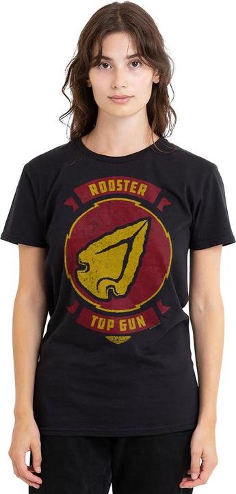Actual product image Top Gun Unisex Adult Rooster Call Sign T-Shirt (S)