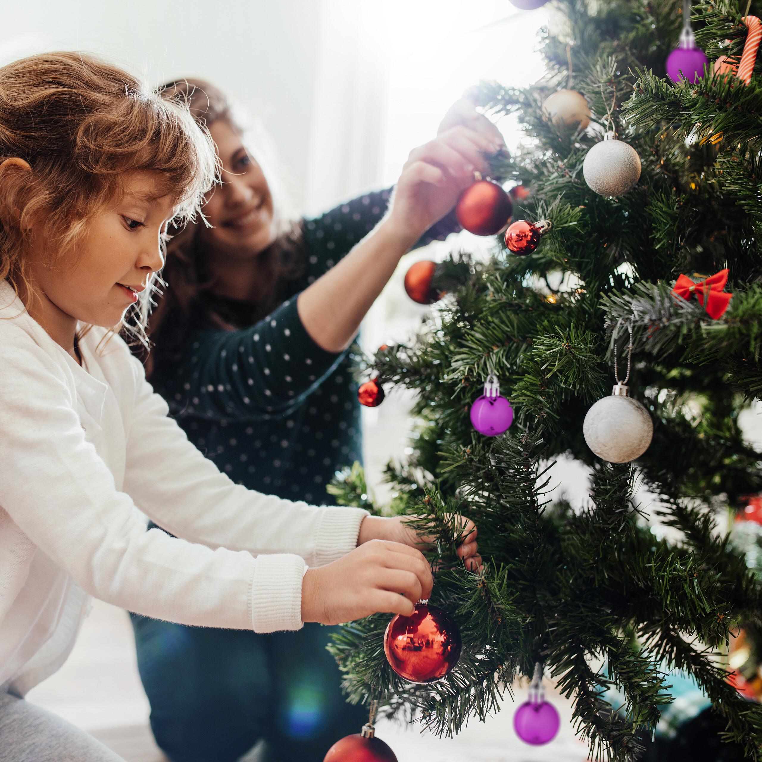 Thumbnail - Relaxdays, Christbaumschmuck, 96-tlg. Weihnachtskugeln-Set (96 -teilig)