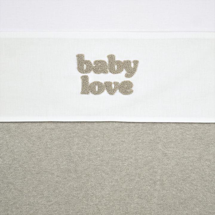 Actual product image Meyco Baby Love cradle sheet (75 x 100 cm)
