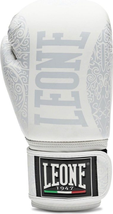 Image du produit Leone Gants de boxe Maori Blanc GN070 (12 OZ, Taille unique)