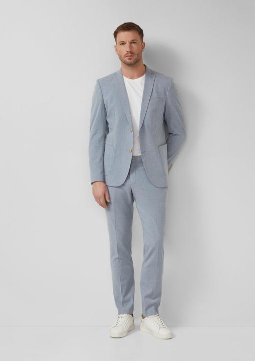 Immagine prodotto s.Oliver s.O PURE: Anzughose aus elastischem Leinenmix (48)