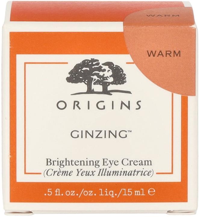 Image du produit Origins Ginzing Crème Éclaircissante pour les Yeux (Crème pour les yeux, 15 ml, Journée)