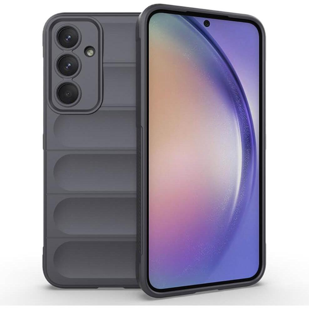 Cover-Discount Galaxy A55 - Rugged Protective Cover grau (Samsung Galaxy A55), Smartphone Hülle, Grau