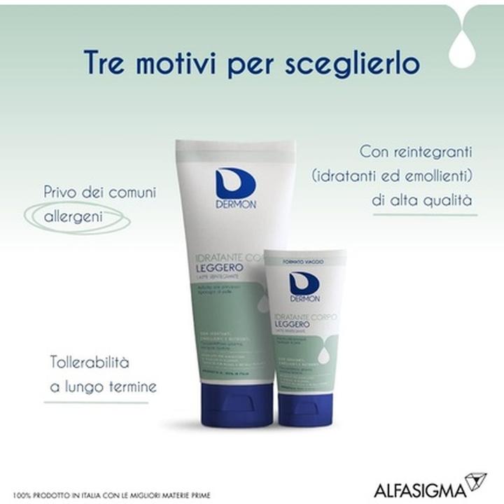 Actual product image Dermon Body Moisturizer 250ml (Body cream, 1000 ml)
