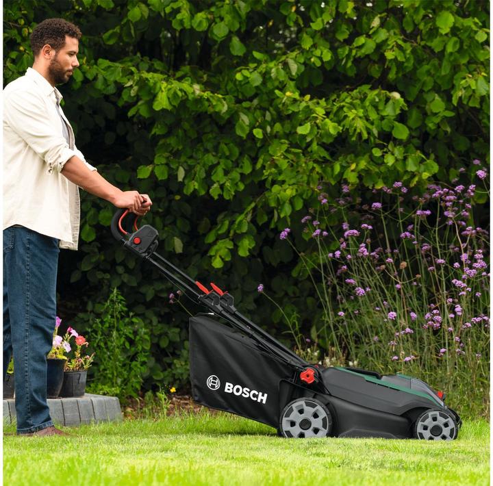 Produktbild Bosch Hausgeräte Rotak 18V-43 Set (Akkubetrieb)