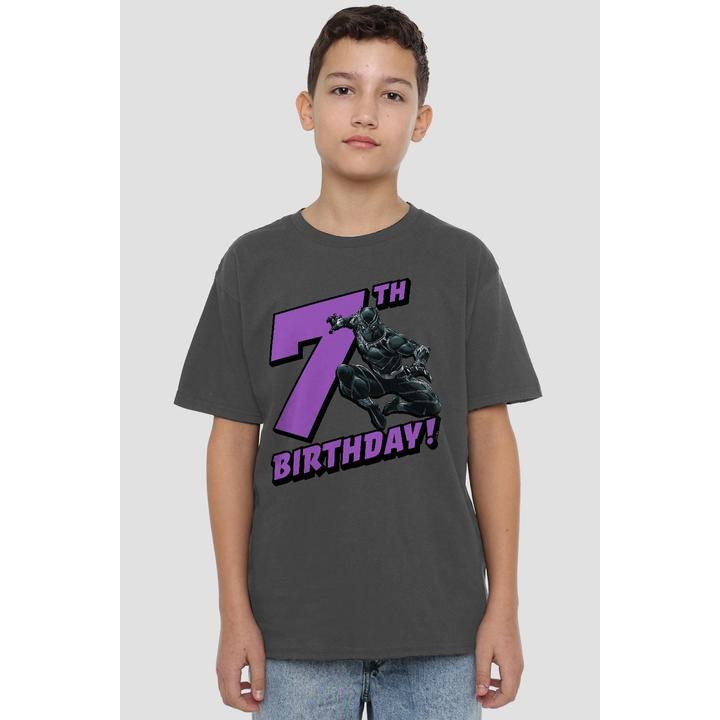 Immagine prodotto Black Maglietta 7° Compleanno Bambini (104)