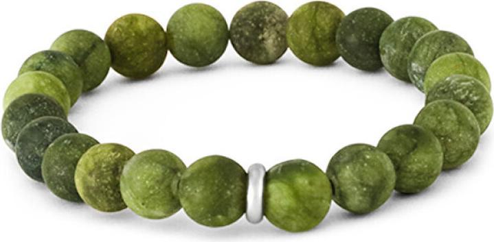 Immagine prodotto Agato - Jadeite bead bracelet MINK134/17 (Giadeite)
