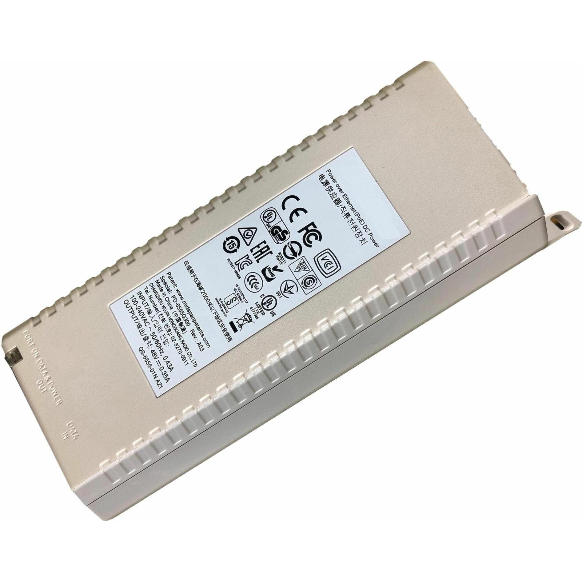 HPE E Aruba Instant On 802.3af POE Midspan (2 Ports), Netzwerk Switch