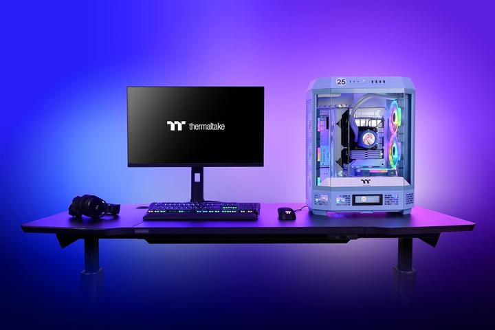 Image du produit Thermaltake The Tower 600 Hydrangea Blue (mATX, Mini-ITX, ATX)