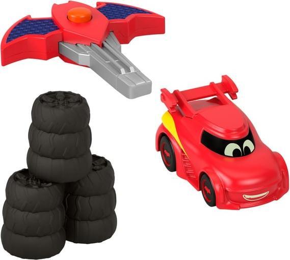 Actual product image Fisher-Price Batwheels Key Car Racers - Bam the Batmobile