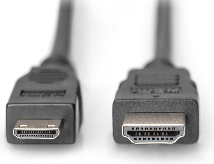 Actual product image Digitus HDMI (Typ A) — mini HDMI (Typ C) (3 m, HDMI, 2.0)