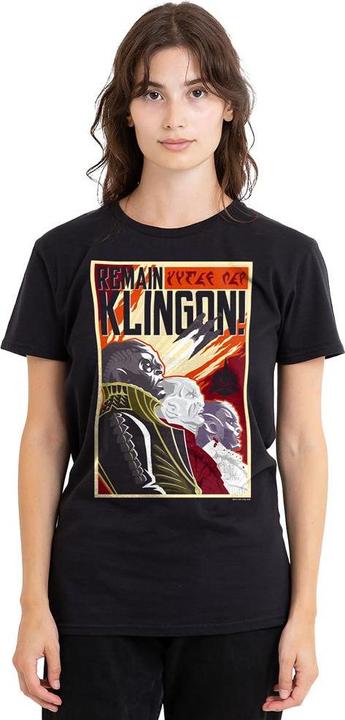 Produktbild Universal Textiles Remain Klingon TShirt (L)
