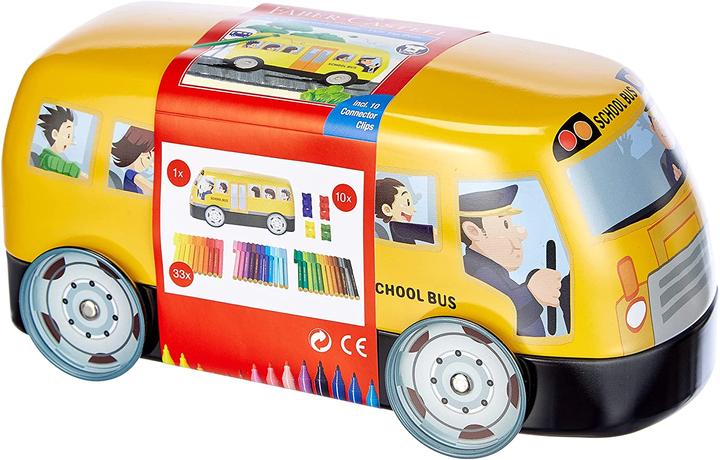 Produktbild Faber-Castell Connector Schulbus (Mehrfarbig, 43 x)