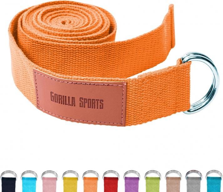 Actual product image Gorilla Sports Yoga belt