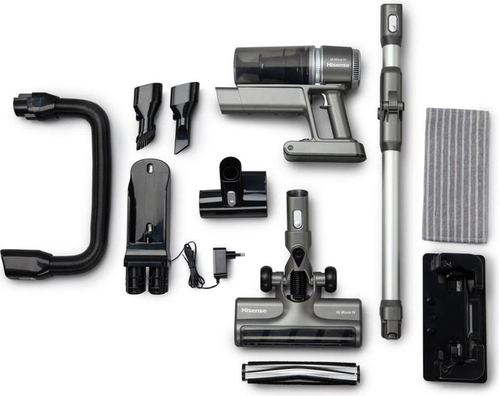Image du produit Hisense HVC6464A Aspirateur sans fil noir sans sac