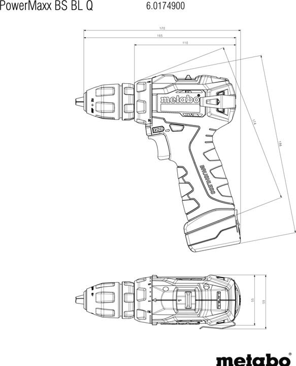 Image du produit Metabo PowerMaxx BS BL Q (Perceuse-visseuse)