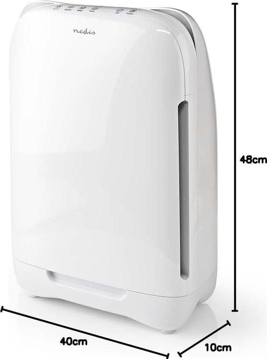 Produktbild Nedis Luftreiniger | geeignet für Platz bis zu: 25 m² | Fördermenge für saubere Luft (CADR): 200 m³/ (25 m²)
