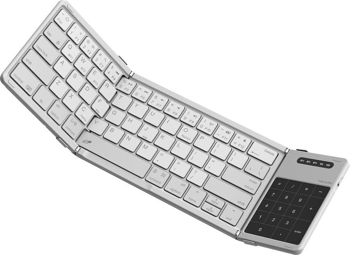 Produktbild Nillkin Cube Pocket Keyboard Gray (US, Kabellos)