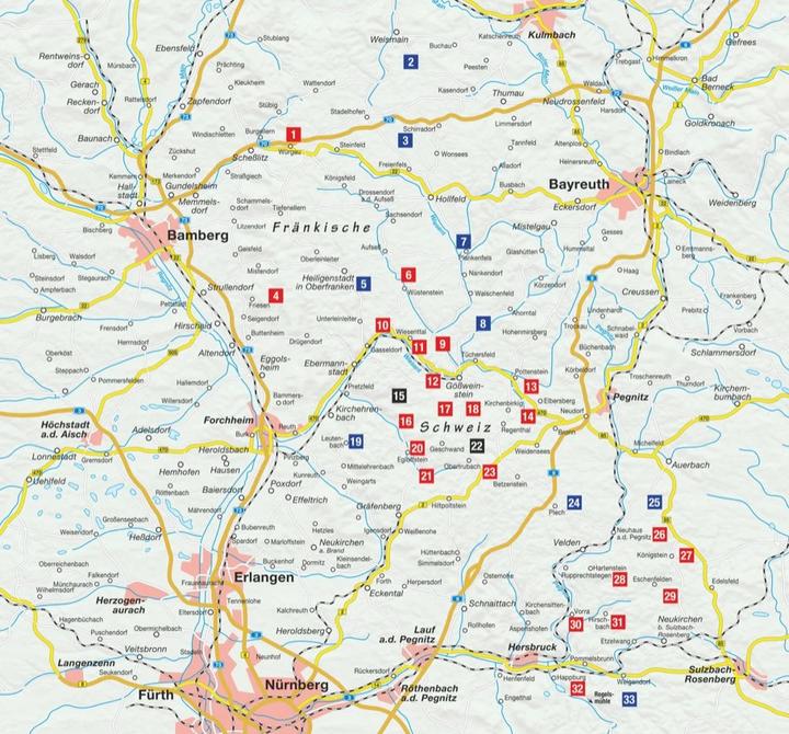 Produktbild Vergessene Pfade Fränkische Schweiz (Deutsch, Bernhard Pabst, 2023)