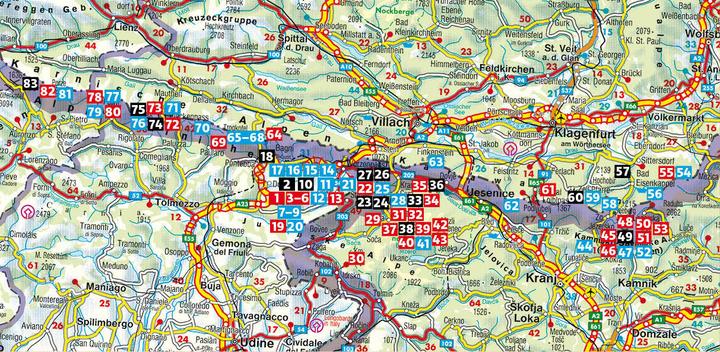 Nährwerte und Zutaten Klettersteige Julische Alpen