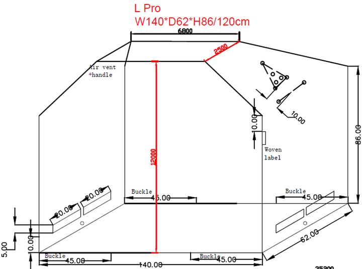 Produktbild BBQ Master Abdeckhaube Premium L Pro