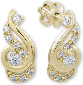 Produktbild Brilio Luxury gold earrings with crystals 745 239 001 01078 0000000