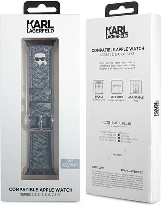 Produktbild Karl Lagerfeld Karl Heads (45 mm, 44 mm, 42 mm, Saffiano)