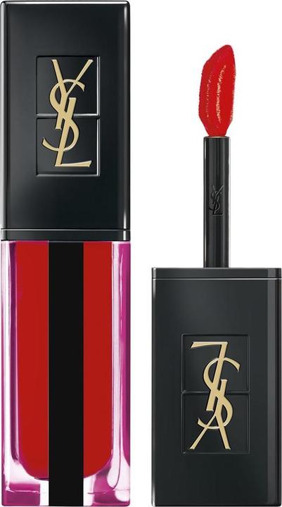 Actual product image Yves Saint Laurent Vernis à Lèvres Water Stain Wet Vermilion 618 (618 Wet Vermilion)