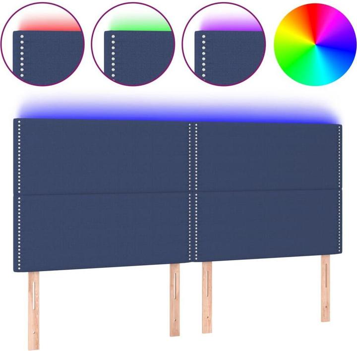Actual product image vidaXL LED Kopfteil (200 x 5 x 128 cm)