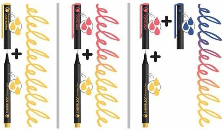 Actual product image Chameleon Fineliner Set (Multicoloured, 6 x)
