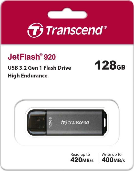 Immagine prodotto Transcend JetFlash 920 (128 GB, USB-A, USB 3.2)