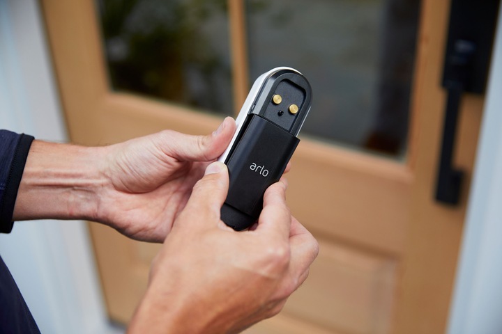 Image du produit Arlo Sonnette Vidéo sans fil Essential, blanc (Sans fil)