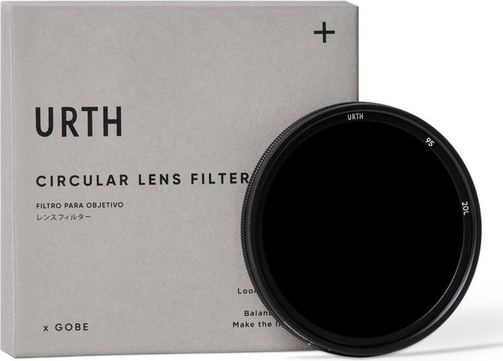 Urth 95mm ND64 1000 (6 10 Stop) Variable ND Lens Filter (Plus+) (95 mm, Neutral density filter, 95 mm)