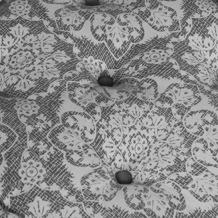 Produktbild vidaXL Baumwoll Pouffe